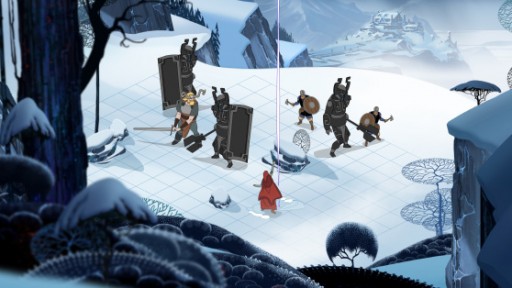 Check out the first 20 minutes of The Banner Saga